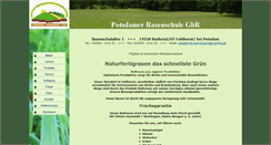 Desktop Screenshot of potsdamer-rasenschule.de